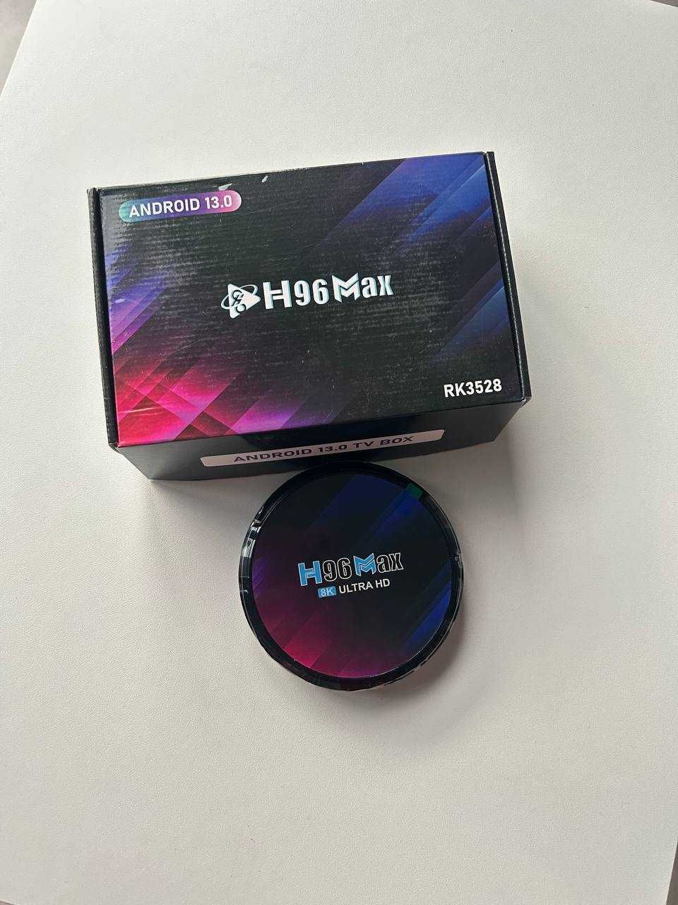 H96 Max Android 13 TV Box 4/32GB | 4K/8K | Wi-Fi | Смарт ТВ Приставка
