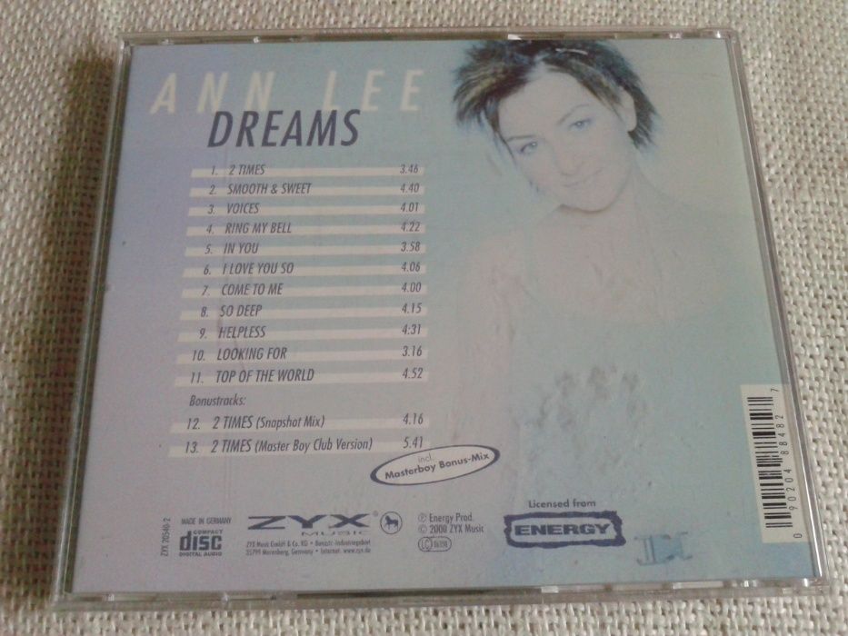 Ann Lee – Dreams CD