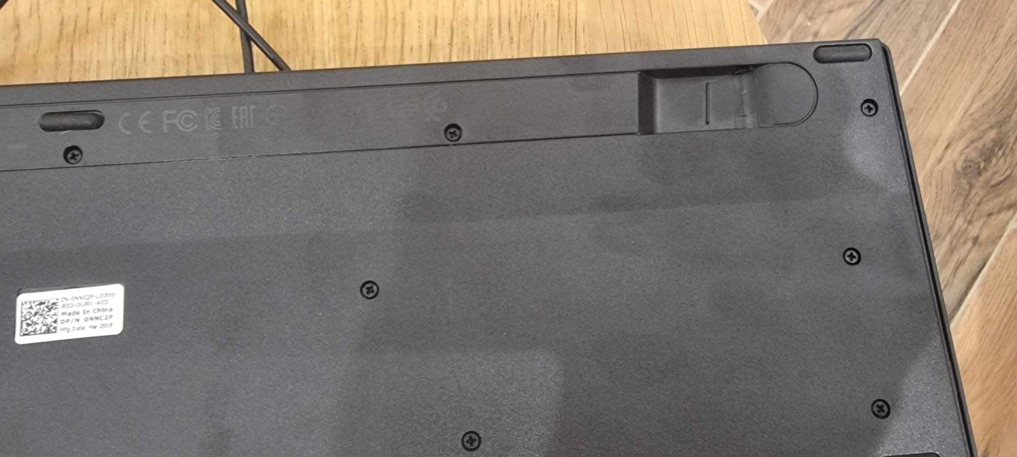 Teclado Dell com fio – usado, estimado