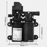 Bomba de água 12v  100w  7.5 l por minuto