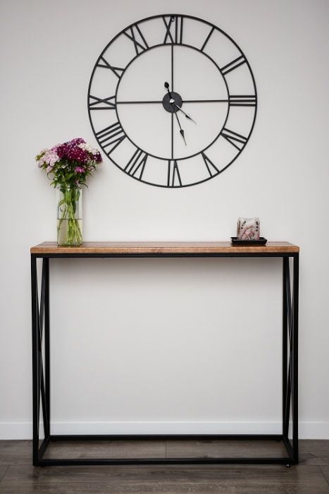 Konsola dębowa loft/industrial,różne wzory!