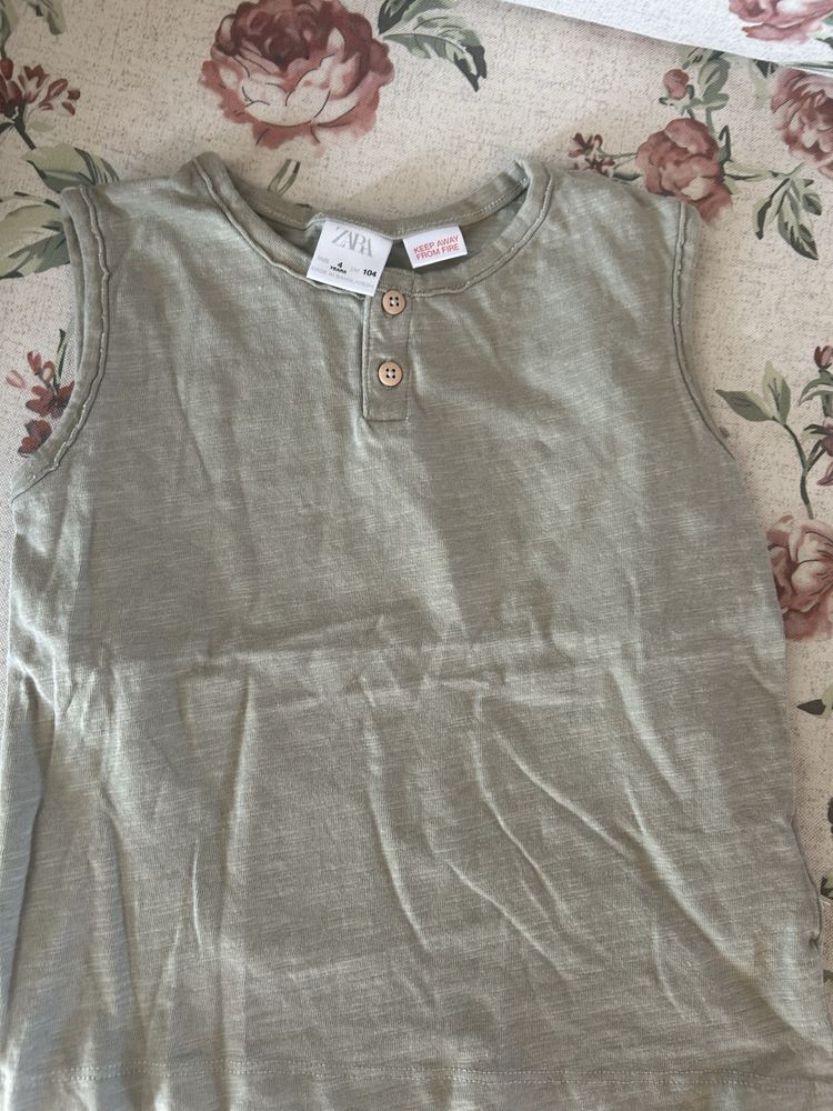T shirt spodenki zara r. 4-5 lat