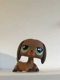 LPS Littlest Pet Shop jamnik brązowy petshop