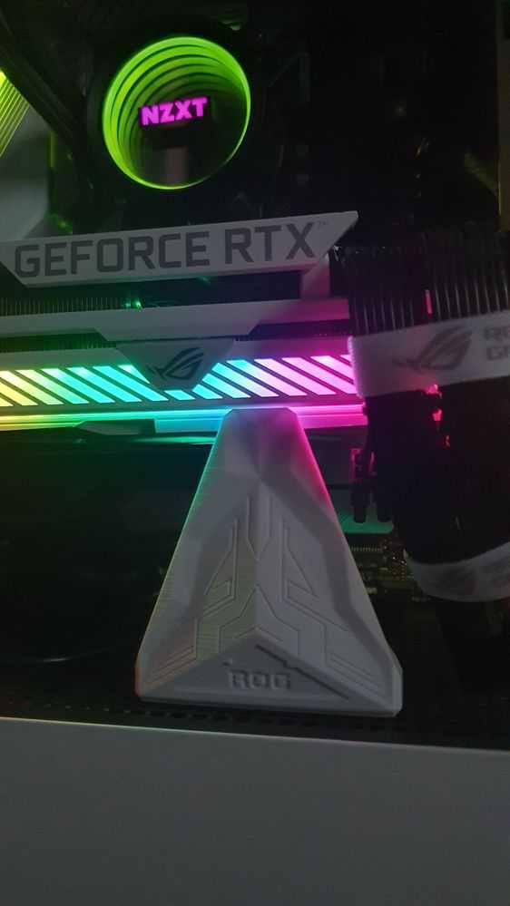 Подставка для видеокарты RTX GTX Geforce Gigabyte Asus Msi ROG TUF Ti