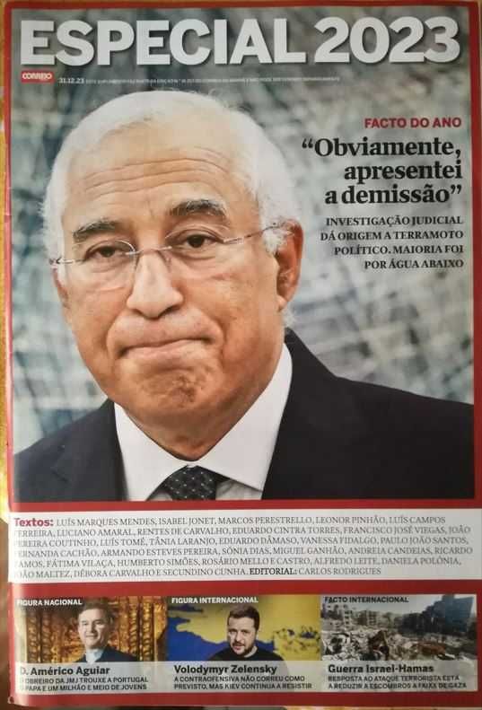 6 revistas Diversas sobre António Costa