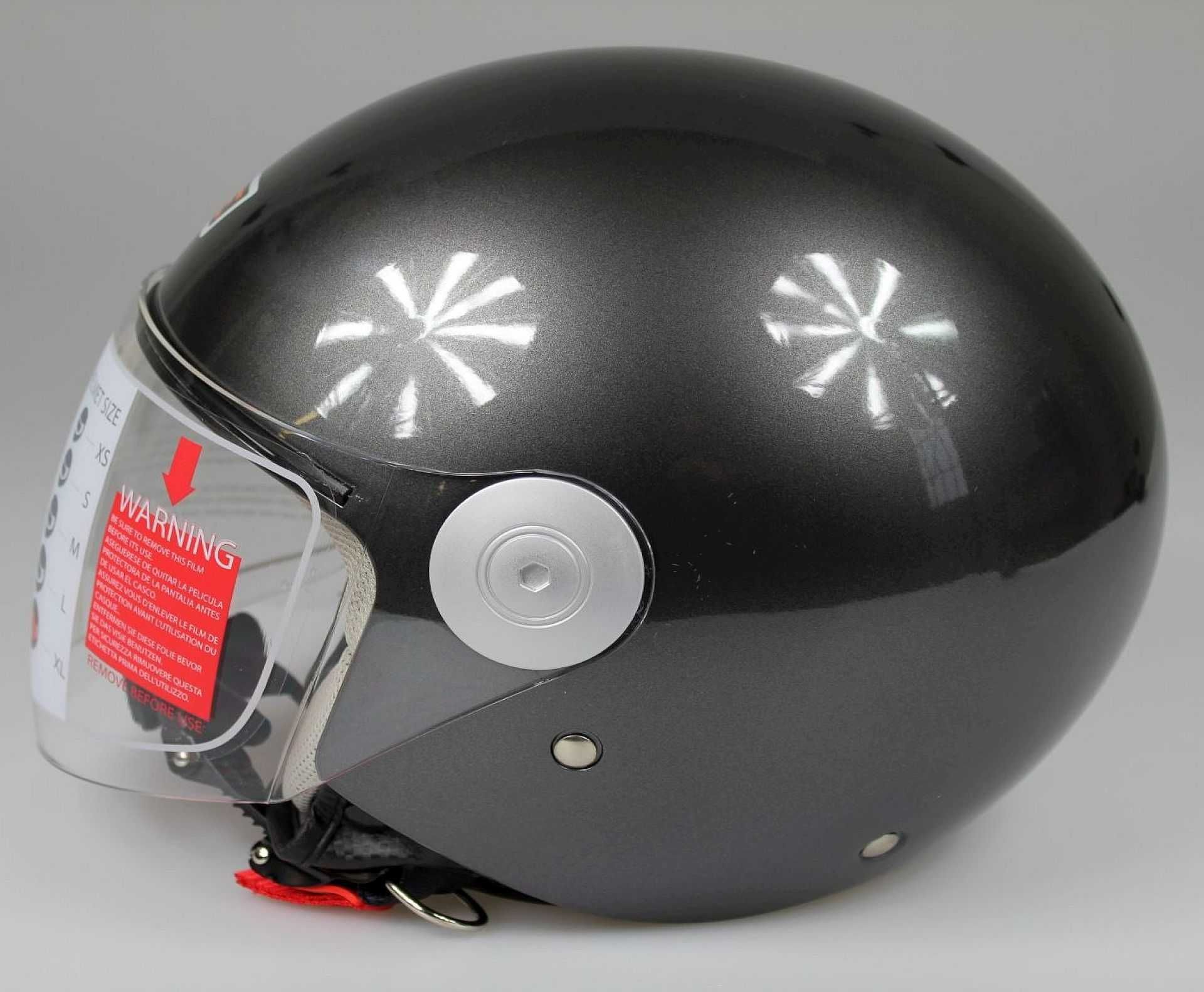 Kask Motocykl Skuter Włoski Jet ORIGINE Model ECCO r. XS-S-M-L-XL NOWY