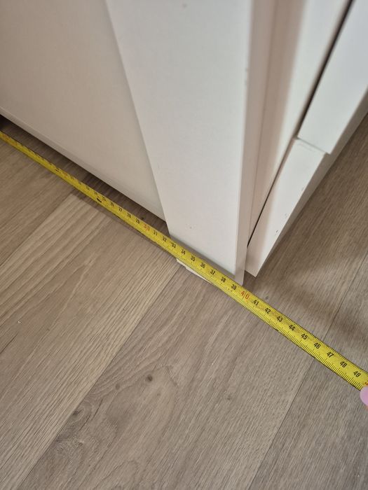 Стелаж/етажерка біла з ящиками