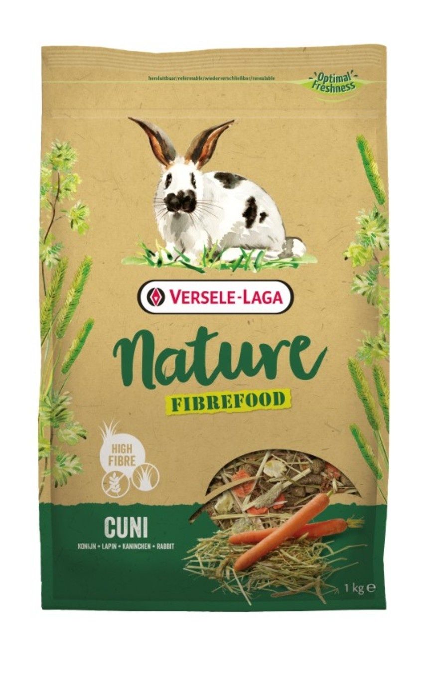 Versele Laga Cuni Nature Fibrefood 1kg - pokarm LIGHT/SENSITIVE dla kr