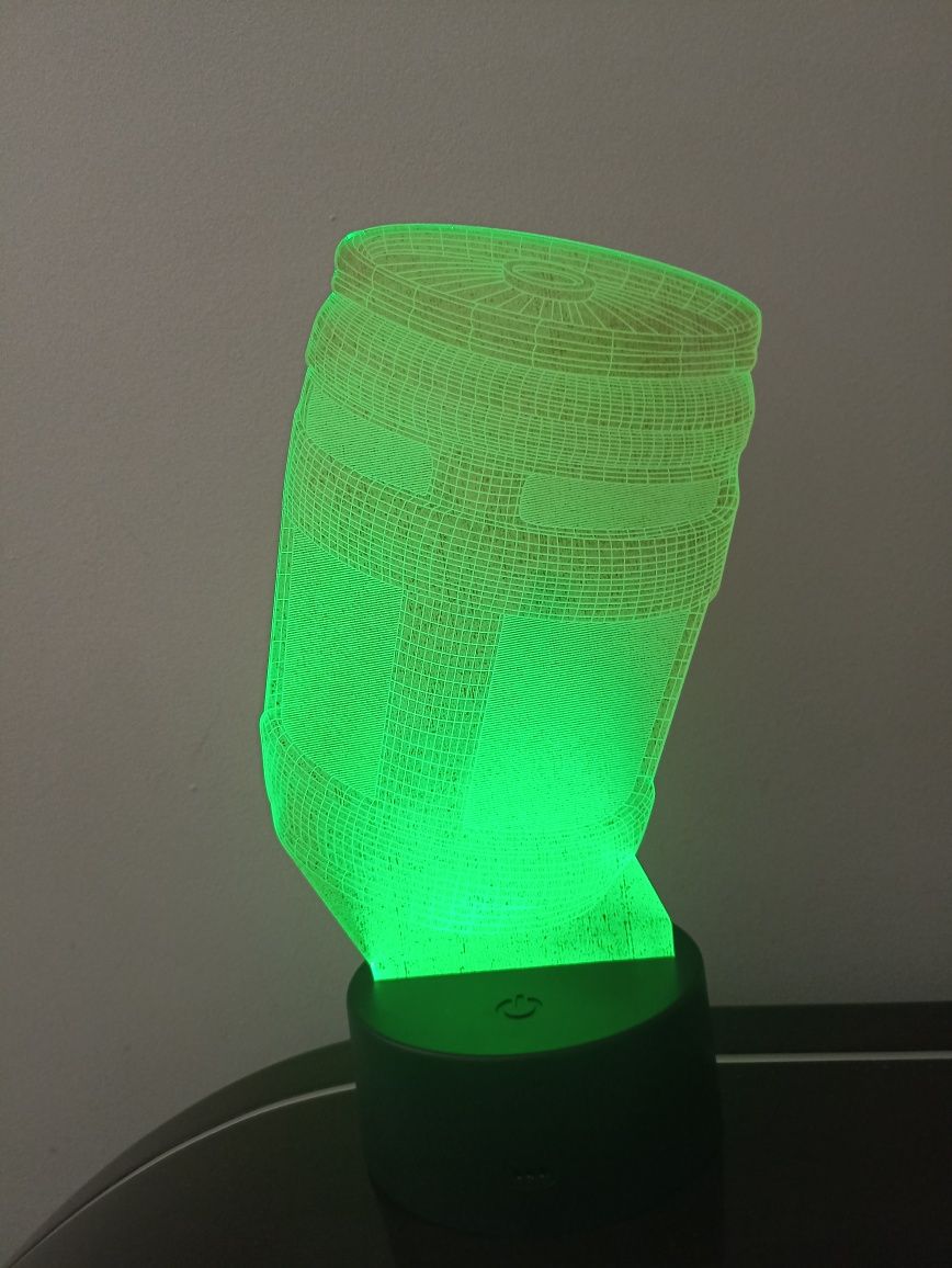 Lampka na biurko beczka piwa LED