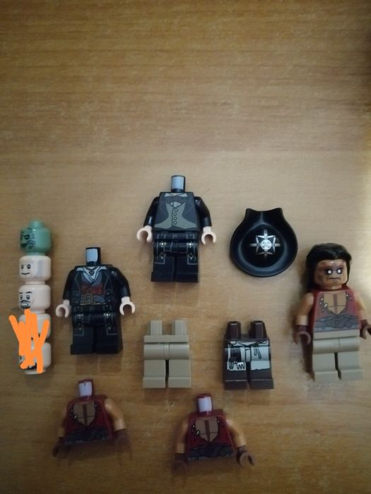 Lego pirates of caribbean części do figurek