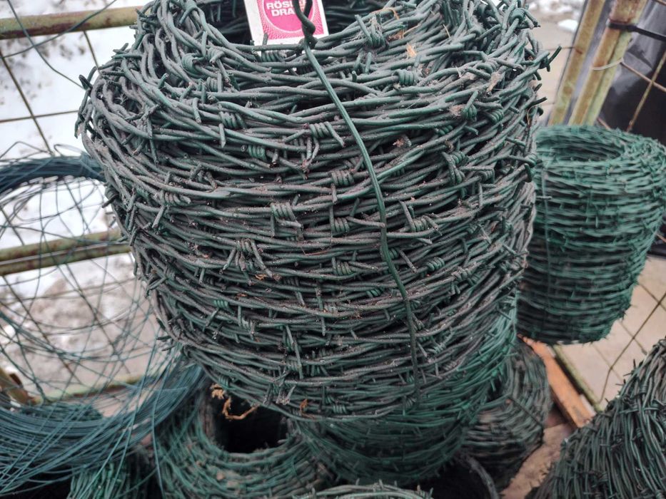 drut kolczasty powlekany