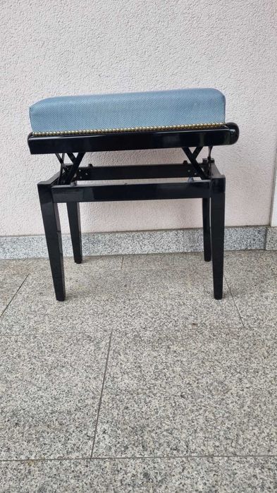 Stołek do pianina fortepianu krzesła ławka regulowana wysokość