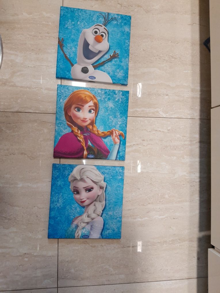 Frozen obrazki na ścianę Anna i Elsa