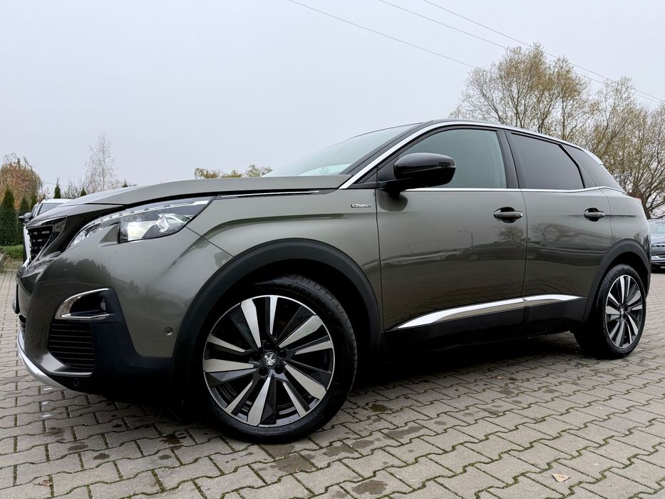 Peugeot 3008 JAK NOWY GT LINE HDI FULL LED masaże skóry blis kamera navi chrom aso