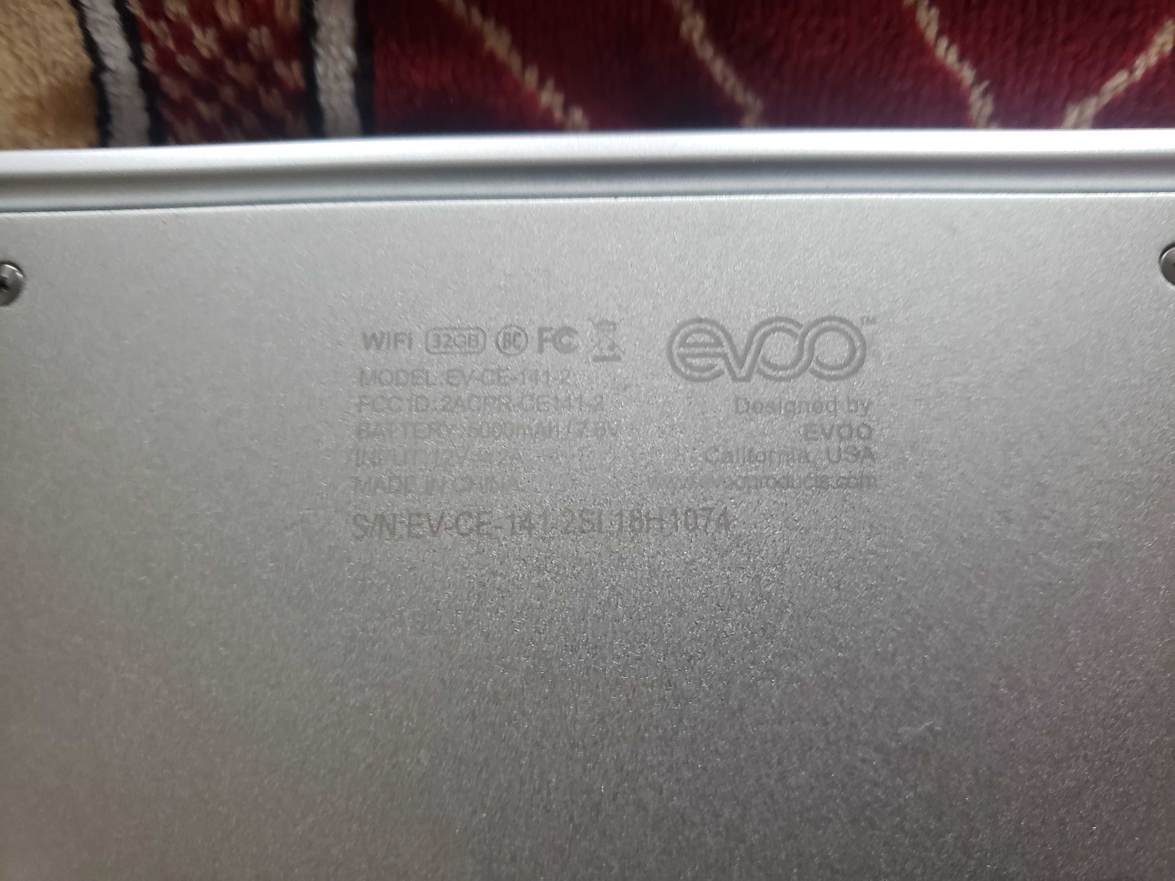 Ноутбук EVOO EV Laptop 14.1" 4/32GB, N3350 (EV-CE-141-2) Срібний