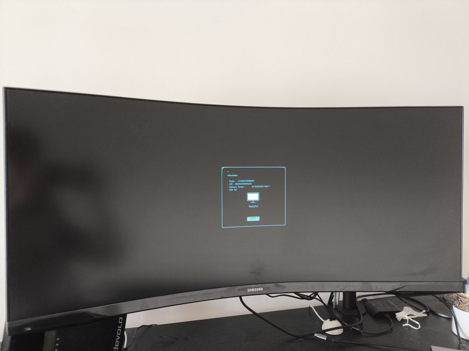 Monitor Samsung G5 34" ultra wide