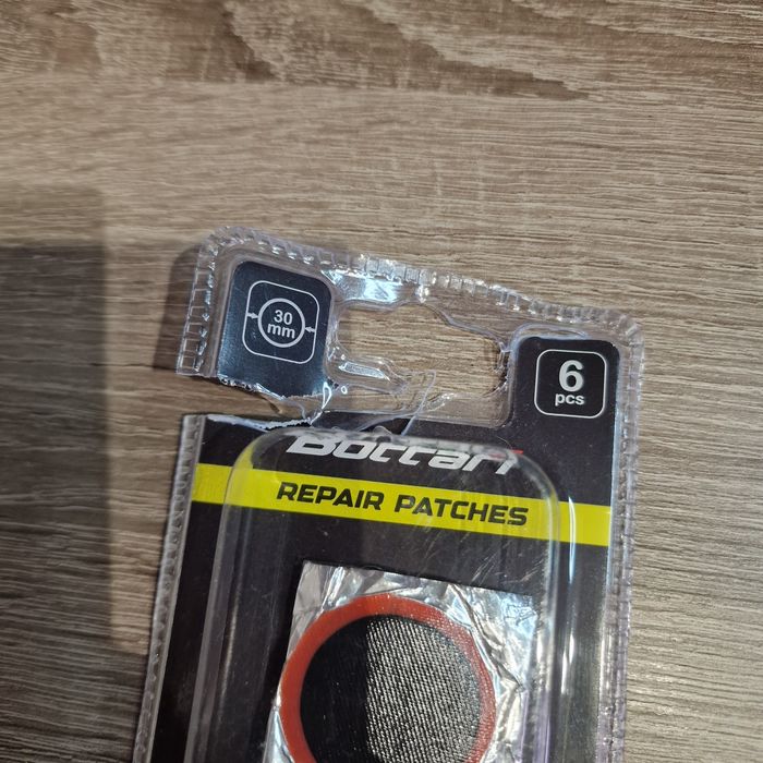 Łatki rowerowe Zestaw do naprawy dętki 6 sztuk łatek Bottari 30 mm