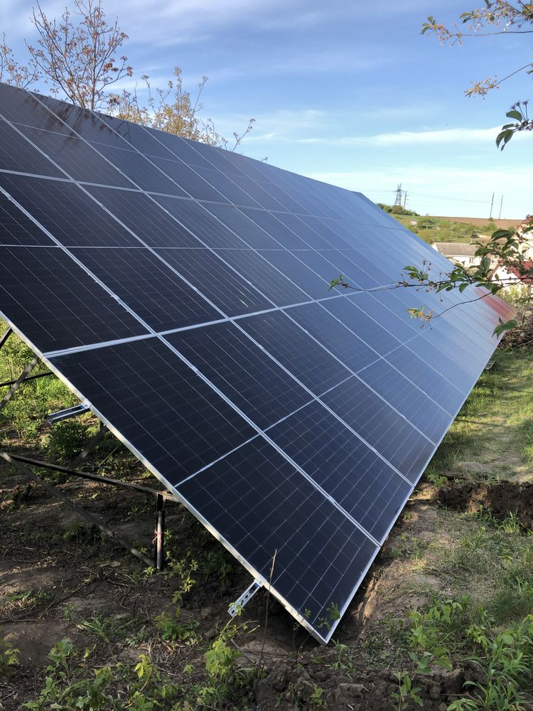 Гібридна Станція!Інвертор Deye 30 кВт!Сонячні Панелі Longi/Solar Trina