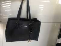 Granatowa torebka Michael Kors