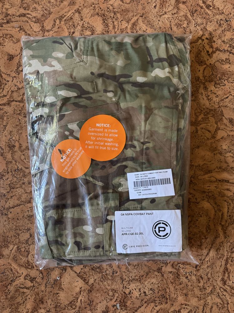 Нові Crye precision (Combat pants G4 NSPA)
