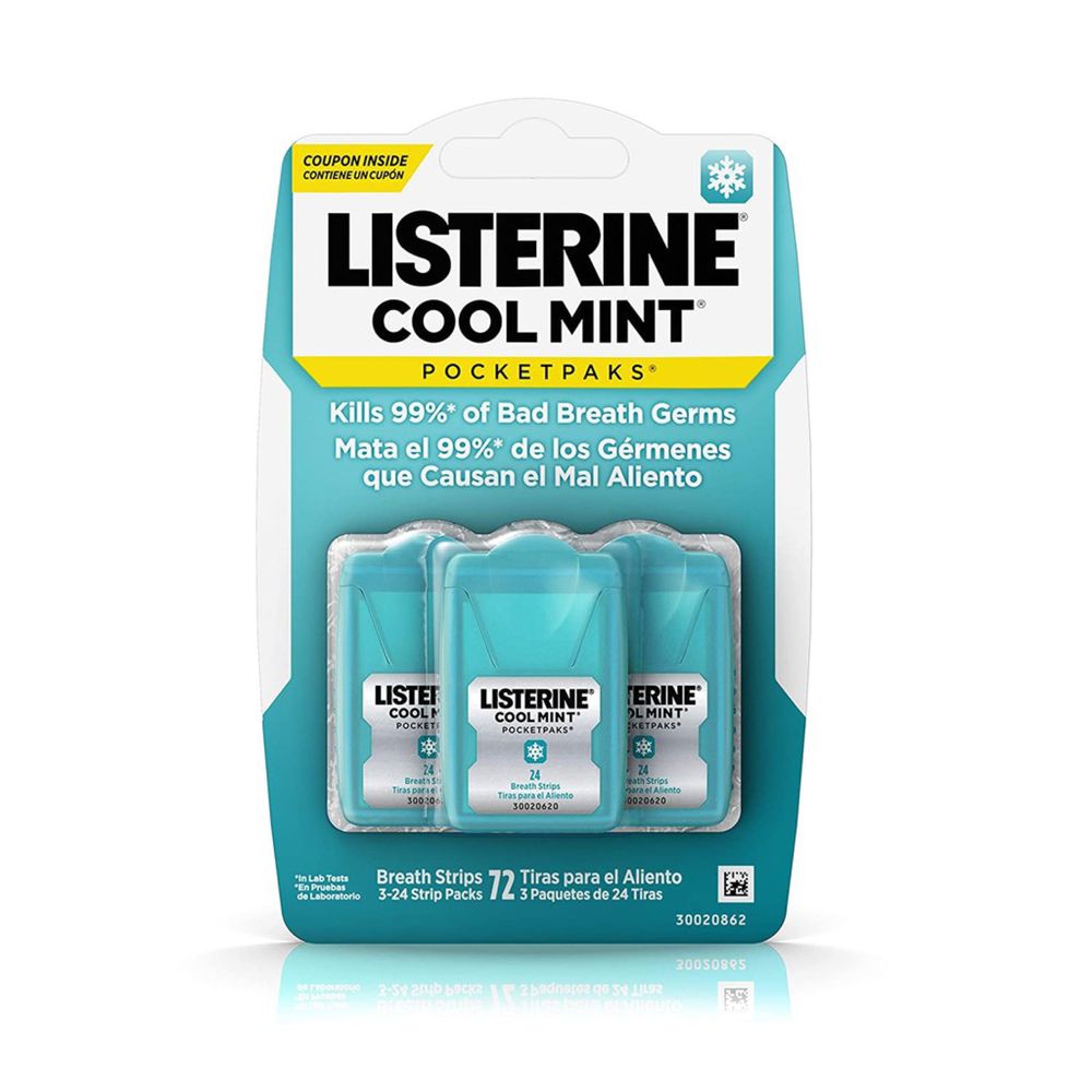 Набір освіжаючих смужок Listerine PocketPaks Breath Strips