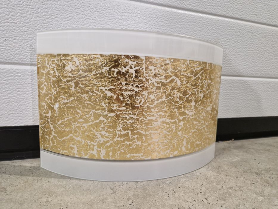 Kinkiet scienny złoty