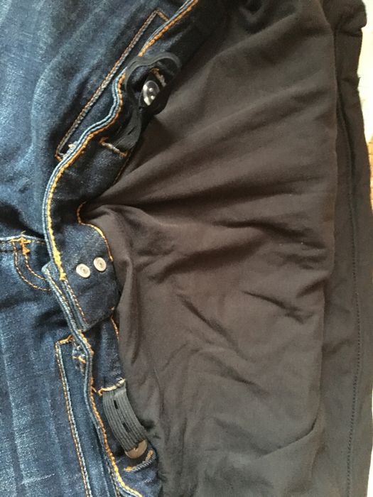 Jeansy dżinsy spodnie ciążowe rozm 42