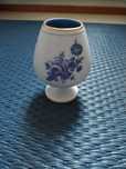 Вінтажна декоративна вазочка FLORA KERAMIER GOUDA HOLLAND, BLUE ROSE.