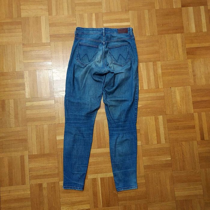 Spodnie Wrangler 26/32 Niebieskie Damskie Bawełniane