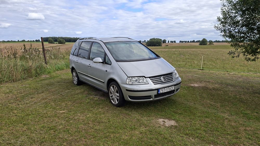 VW Sharan TDI Uszkodzony