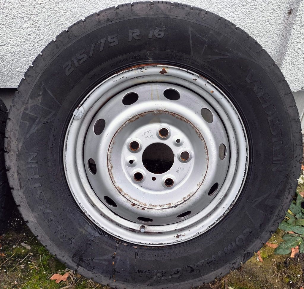 Felgi i opony caloroczne Boxer Ducato Jumper Movano 6x16 ET60 5x130