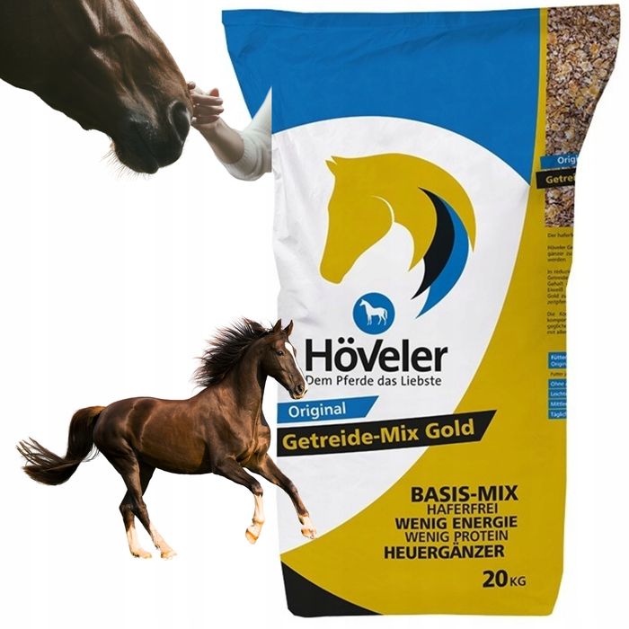 Hoveler Getreide Mix Gold Pasza Bez Owsa Podstawowe Musli Dla Koni 20k
