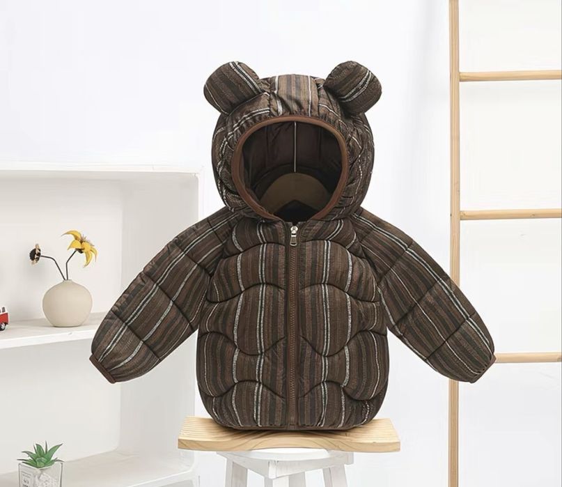 Детские пуховики мишка под заказ
