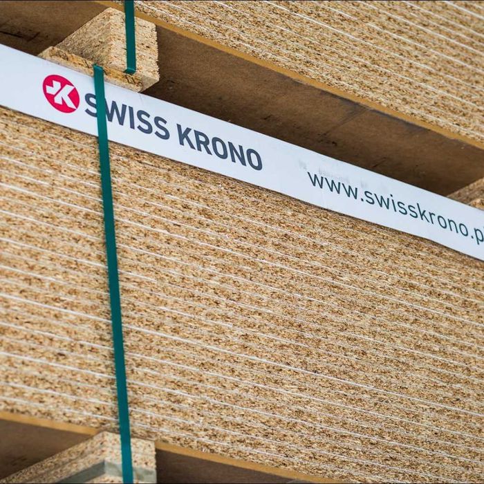 Płyta OSB 3 Swiss Krono gr 18mm, frezowana pióro-wpust wymiar 675x2500