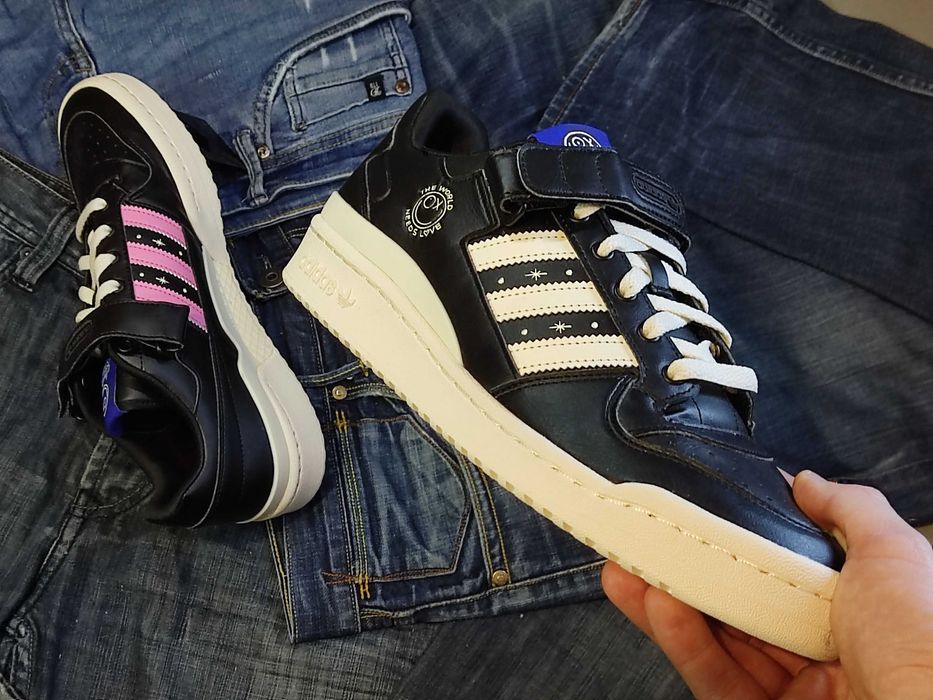 Кросівки демісезон осінь ADIDAS FORUM ANDRE SARAIVA оригінал шкіра