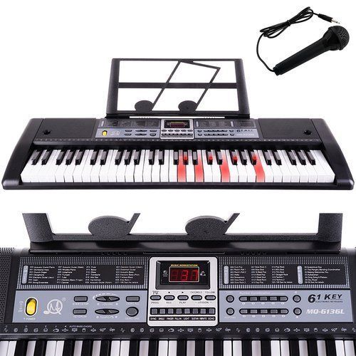 Keyboard - organy elektroniczne 61 klawiszy K11280 pianinko