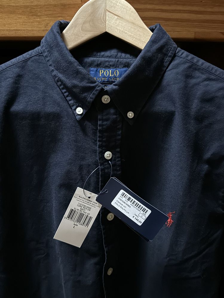 Camisa Ralph Lauren  nova original cor Azul Navy