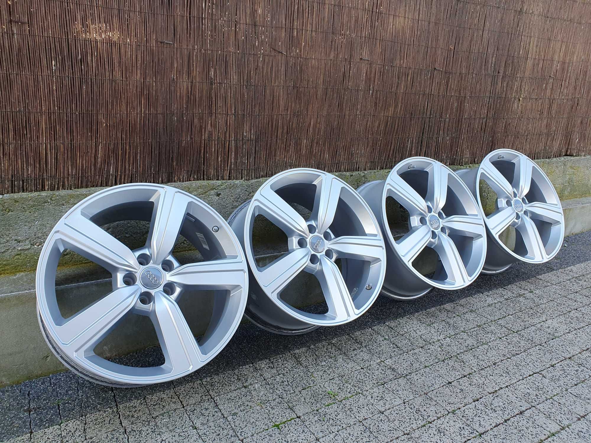 4x Oryginalne 20-stki Audi 5x112 Idealne!