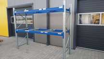 Regał Paletowy magazynowy przemysłowy 270cm 2,7m wysokość 2.25m BITO