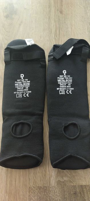 Ochraniacze stóp i piszczeli Metal