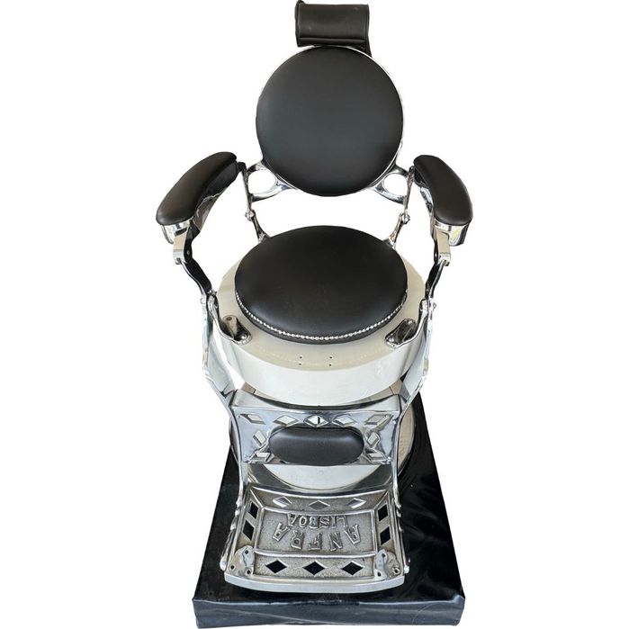 Cadeira de Barbeiro Preta, Usada