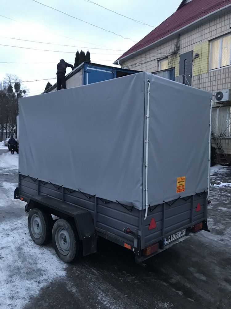 Тент на прицеп легковий