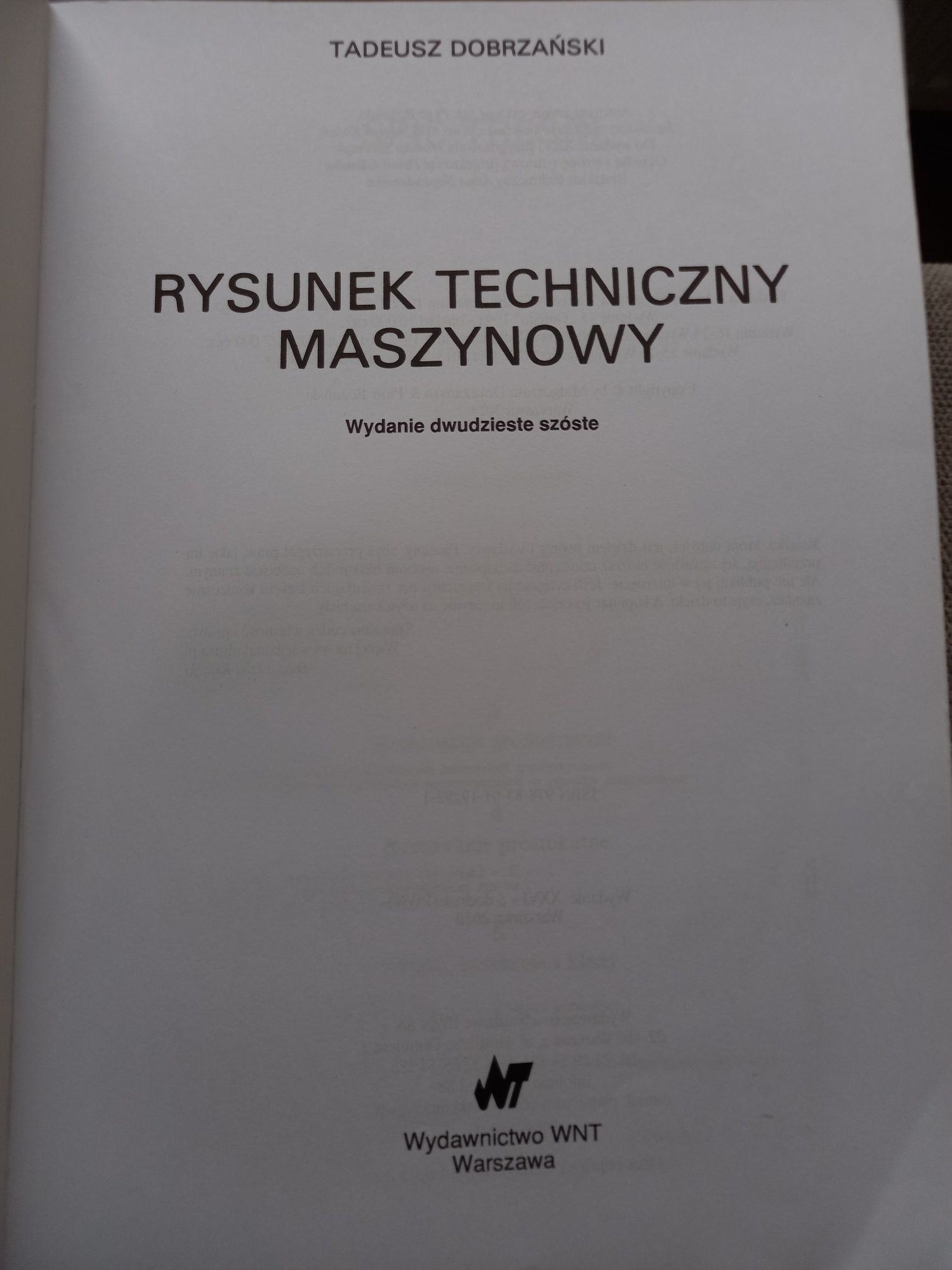 Rysunek techniczny podręcznik