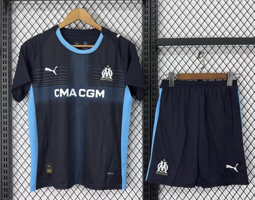 Kit Criança PSG, Marselha, Etc 25/26