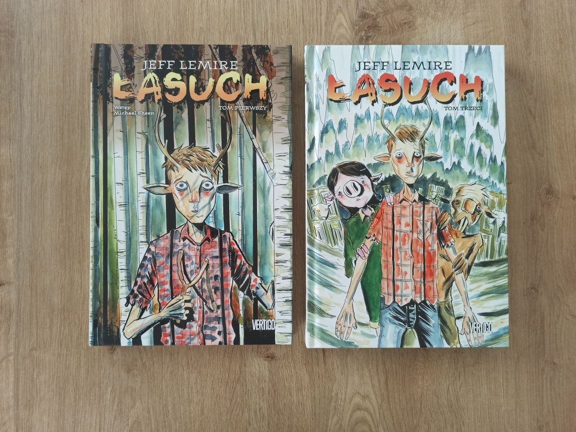 Łasuch. Tom 1 i 3 Jeff Lemire