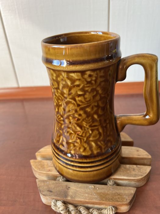 Kufel kolekcjonerski brązowy