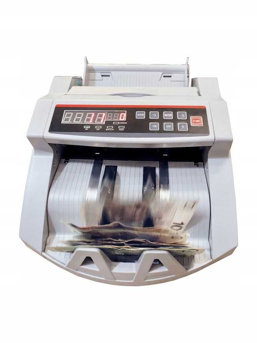 MASYWNA MASZYNKA Do Liczenia Banknotów Pieniędzy Liczarka