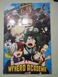 Duży plakat anime my hero academia
