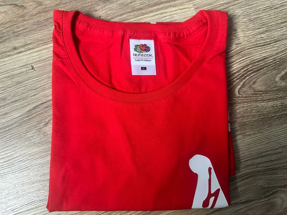 Bawełniana KOSZULKA T-SHIRT z nadrukiem DIRE STRAITS *nowa* L