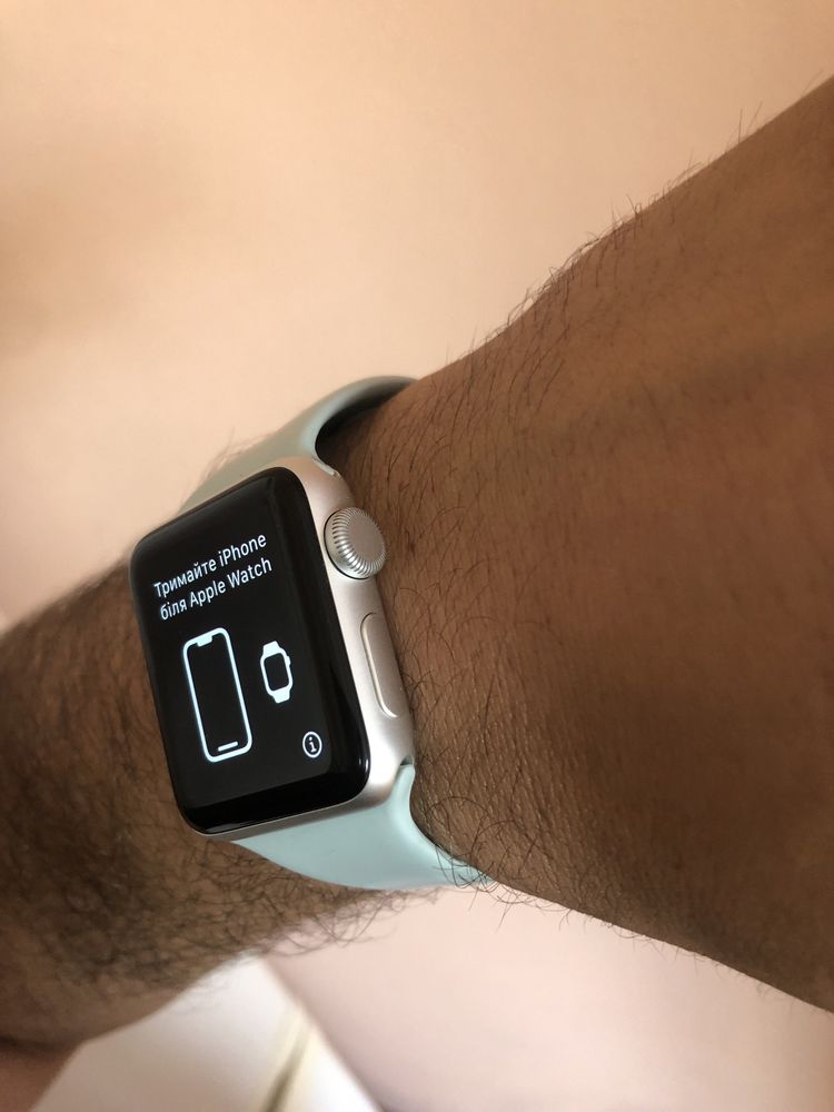  Apple Watch 3 38 сільвер стан гарний!
